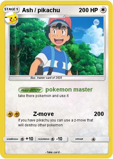 Pokemon Ash / pikachu