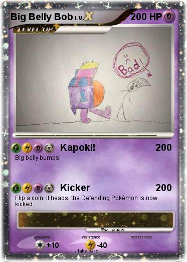 Pokemon Big Belly Bob