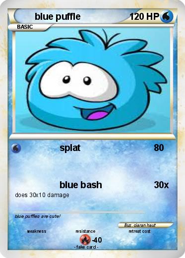 Pokemon blue puffle