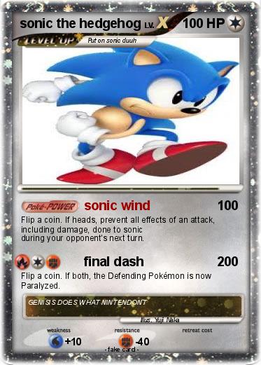 Pokemon sonic the hedgehog
