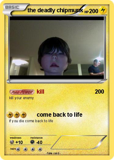 Pokemon the deadly chipmunk