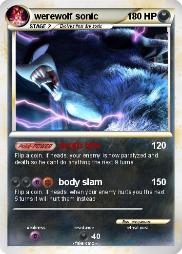 Pokemon werewolf sonic