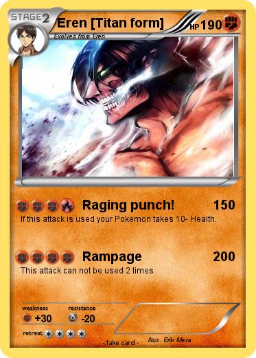 Pokemon Eren [Titan form]