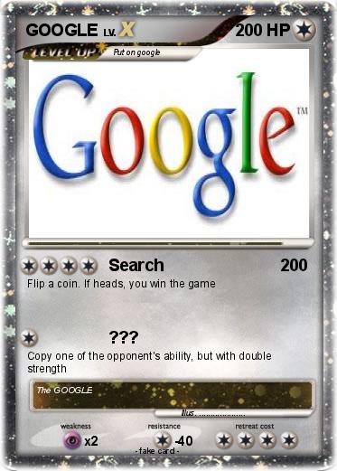 Pokemon GOOGLE