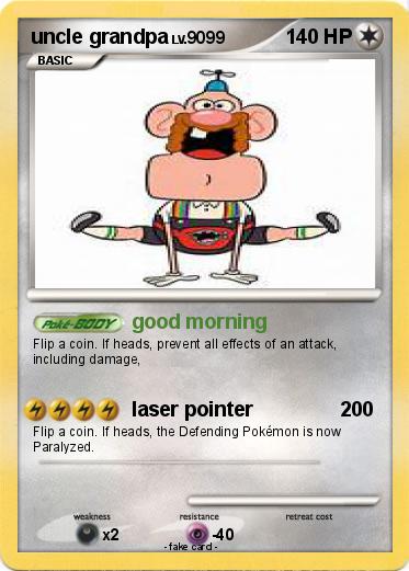 Pokemon uncle grandpa