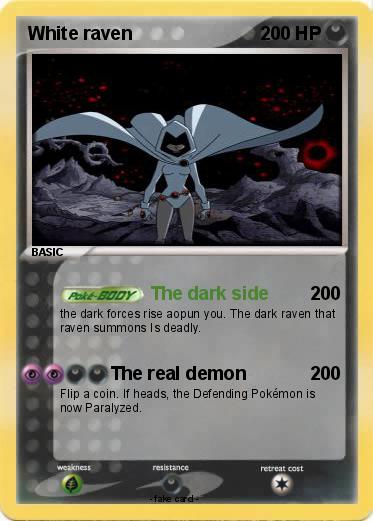 Pokemon White raven
