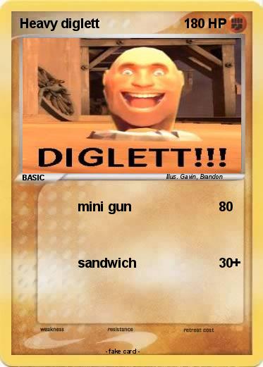 Pokemon Heavy diglett