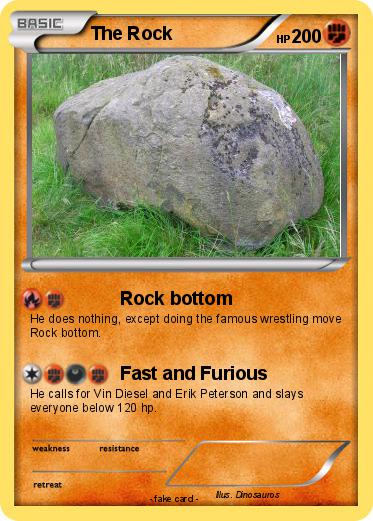 Pokemon The Rock