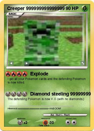 Pokemon Creeper 999999999999999