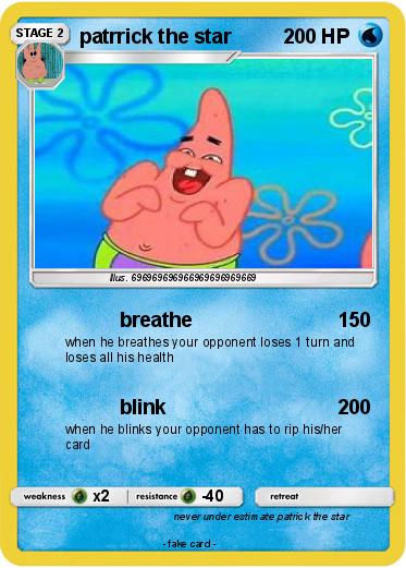 Pokemon patrrick the star