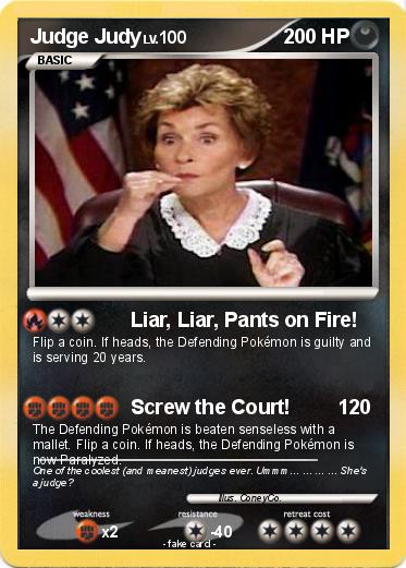 Pokemon Judge Judy