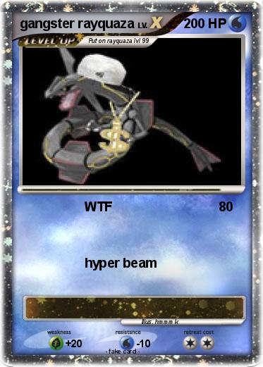 Pokemon gangster rayquaza