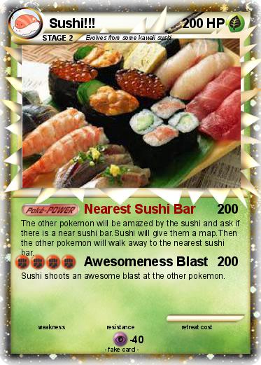 Pokemon Sushi!!!