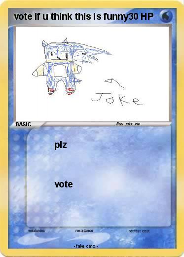 Pokemon vote if u think this is funny