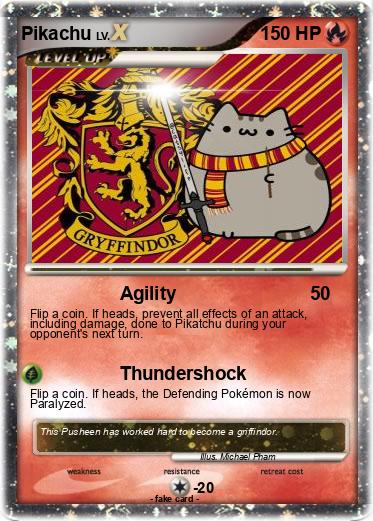 Pokemon Griffindor Pusheen