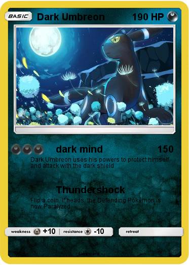 Pokemon Dark Umbreon