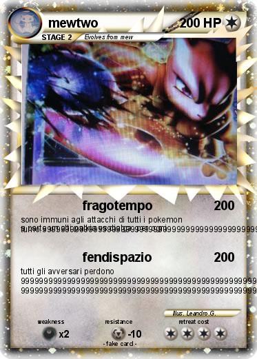 Pokemon mewtwo