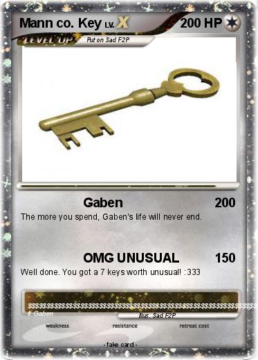 Pokemon Mann co. Key