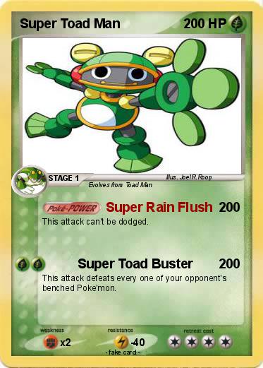 Pokemon Super Toad Man