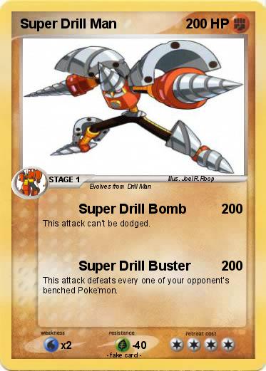 Pokemon Super Drill Man