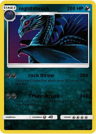 Pokemon nighththrock