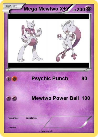 Pokemon Mega Mewtwo X+Y
