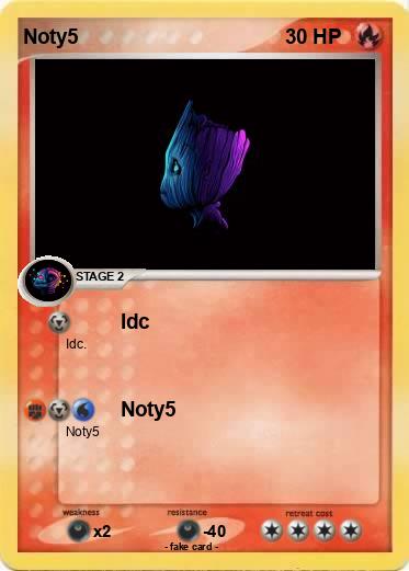 Pokemon Noty5