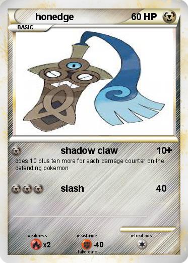 Pokemon honedge