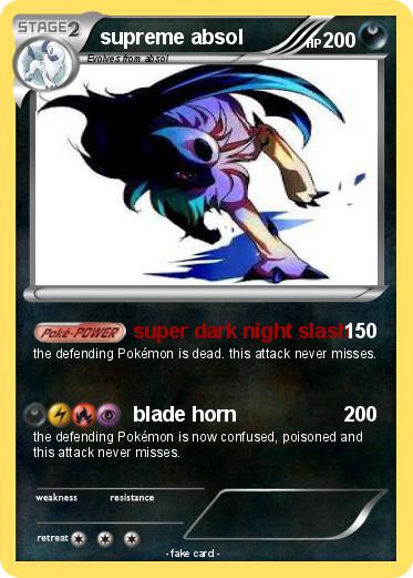 Pokemon supreme absol