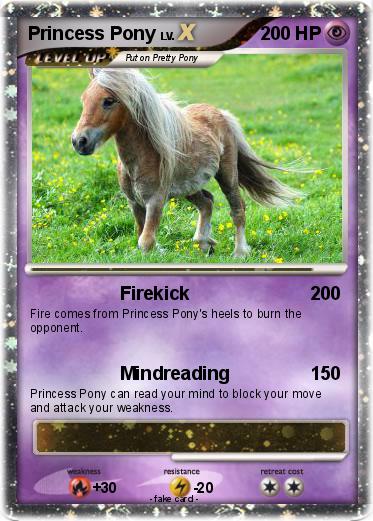 Pokemon Princess Pony