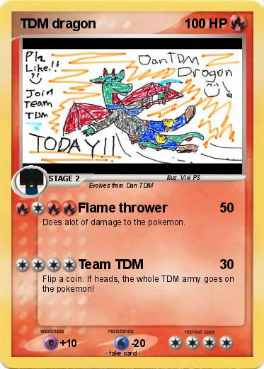 Pokemon TDM dragon