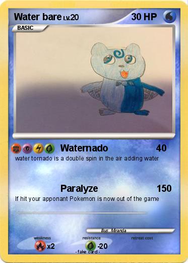 Pokemon Water bare