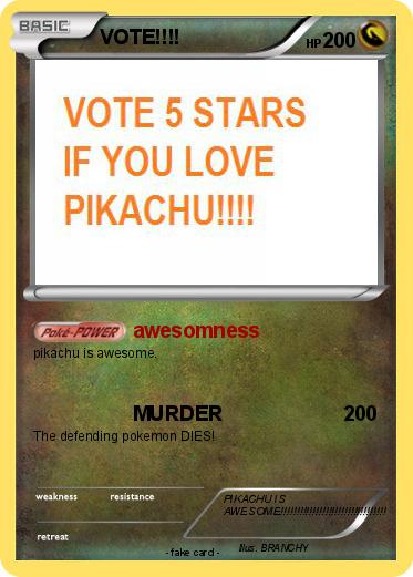 Pokemon VOTE!!!!