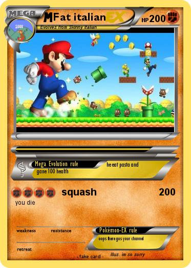 Pokemon Fat italian