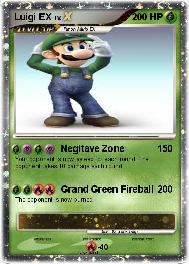 Pokemon Luigi EX