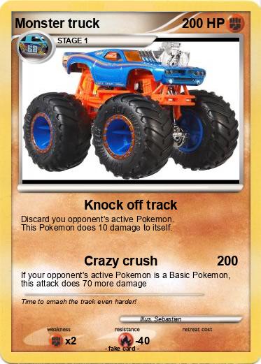 Pokemon Monster truck