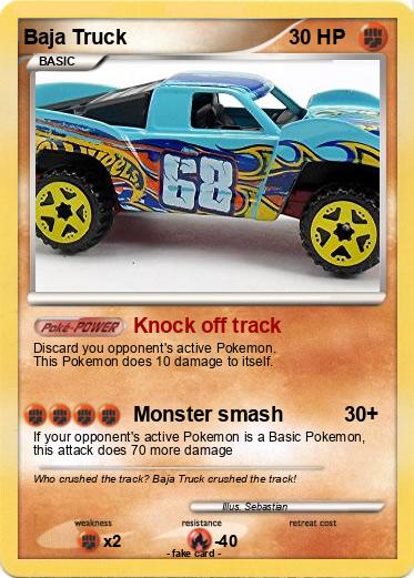 Pokemon Baja Truck