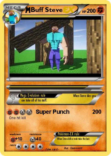 Pokemon Buff Steve