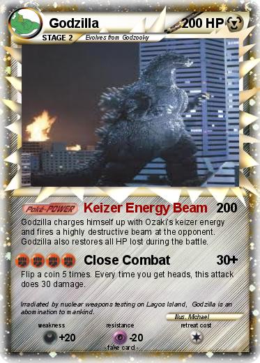 Pokemon Godzilla