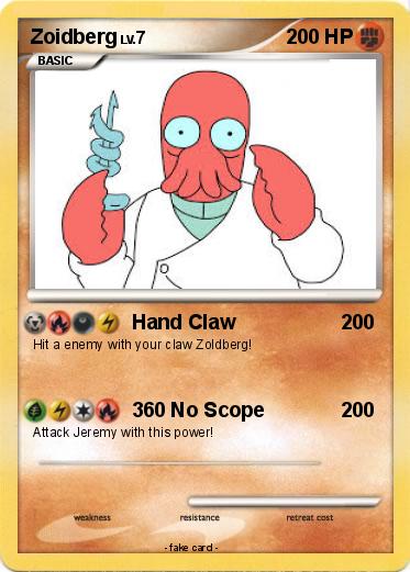 Pokemon Zoidberg