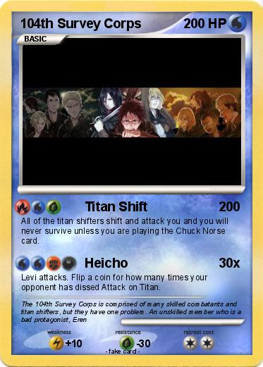 Pokemon 104th Survey Corps