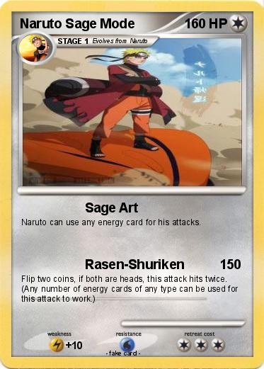 Pokemon Naruto Sage Mode