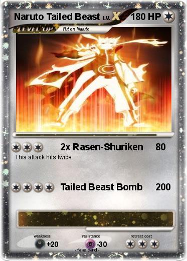 Pokemon Naruto Tailed Beast