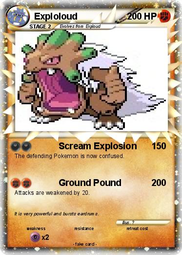 Pokemon Exploloud