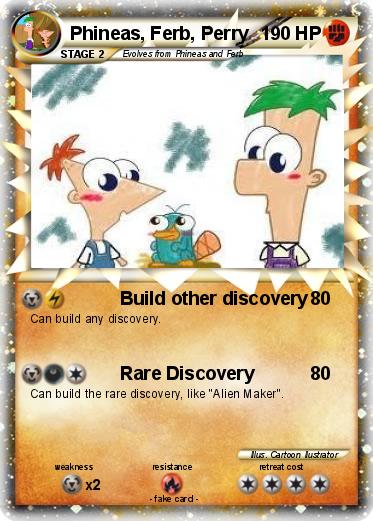 Pokemon Phineas, Ferb, Perry