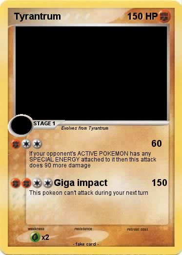 Pokemon Tyrantrum