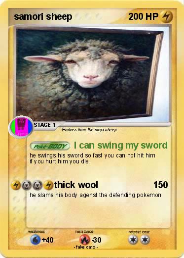 Pokemon samori sheep