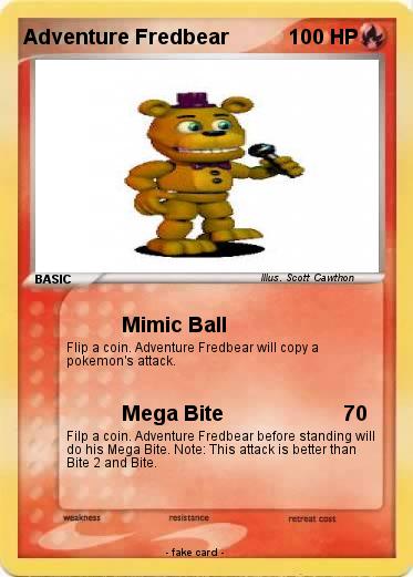 Pokemon Adventure Fredbear