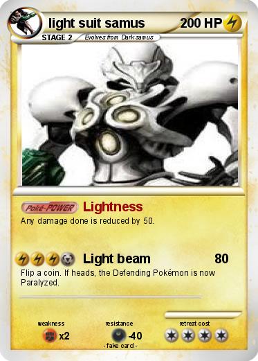 Pokemon light suit samus