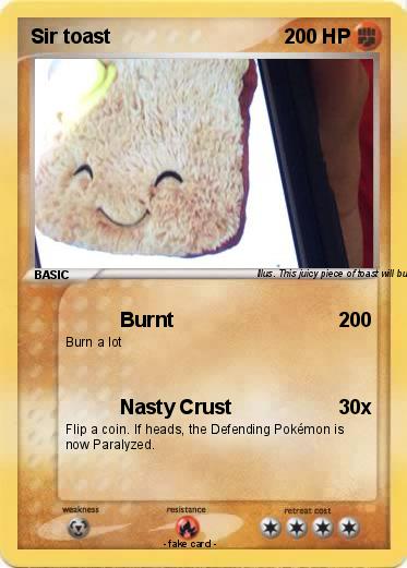 Pokemon Sir toast